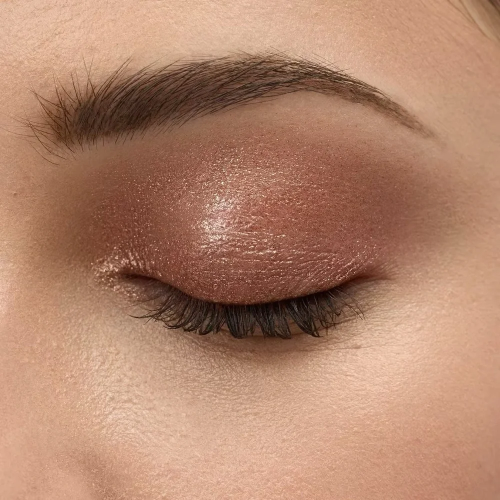 about-face Fractal Glitter Eye Paint Fracture (metallic shimmering golden cocoa)